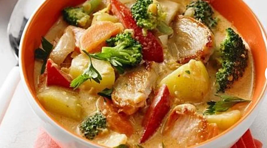 Potato Broccoli Curry